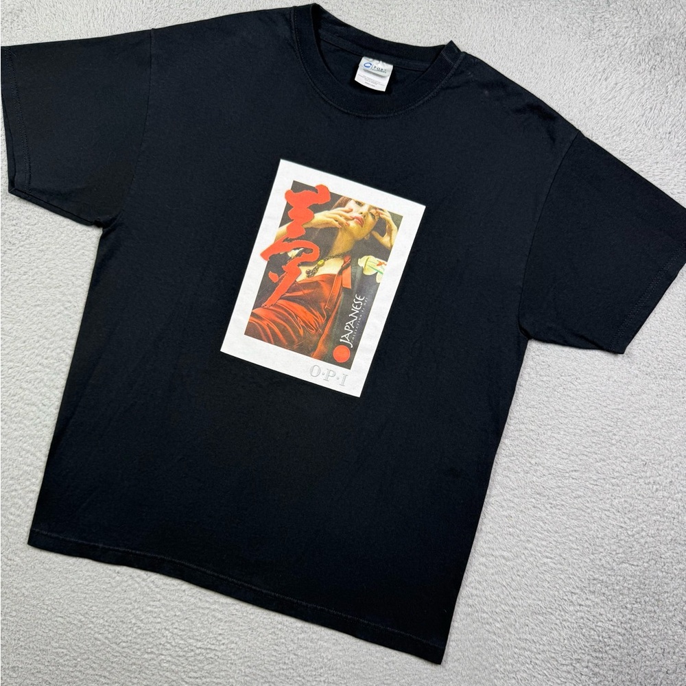 Vintage y2k OPI Japanese Collection nail polish promo T-shirt